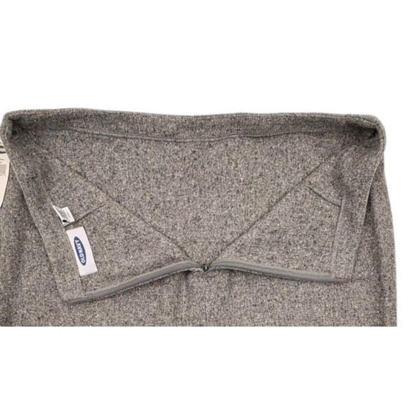 NWT Old Navy Gray Wool Blend Felted Knit Pencil Skirt Work Office Minimalist 12 - Picture 10 of 13